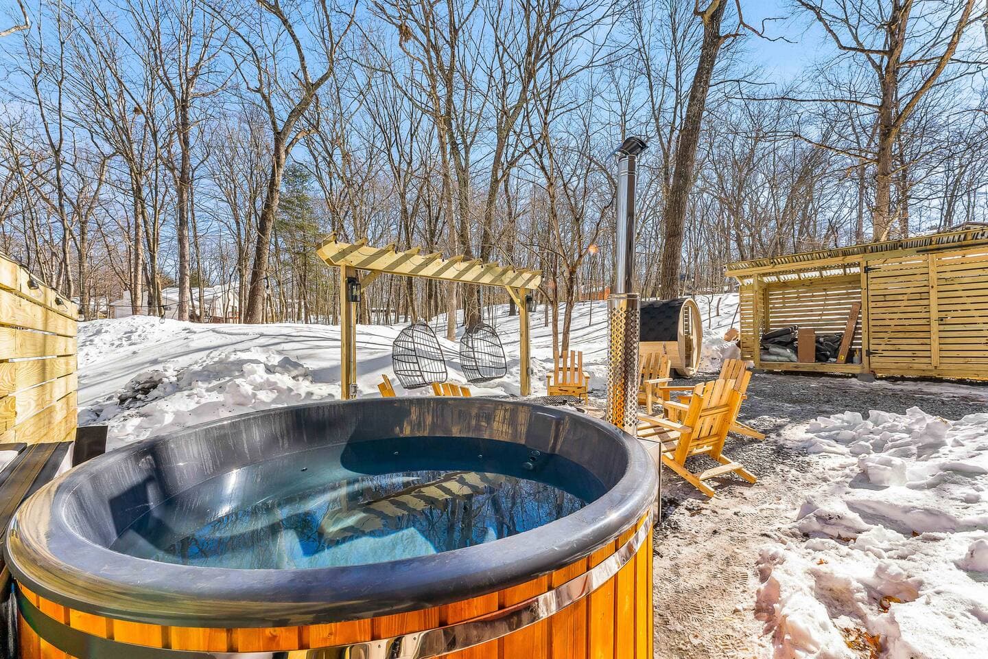Pocono Chalet W/ HotTub  Sauna Near Bushkill Falls
