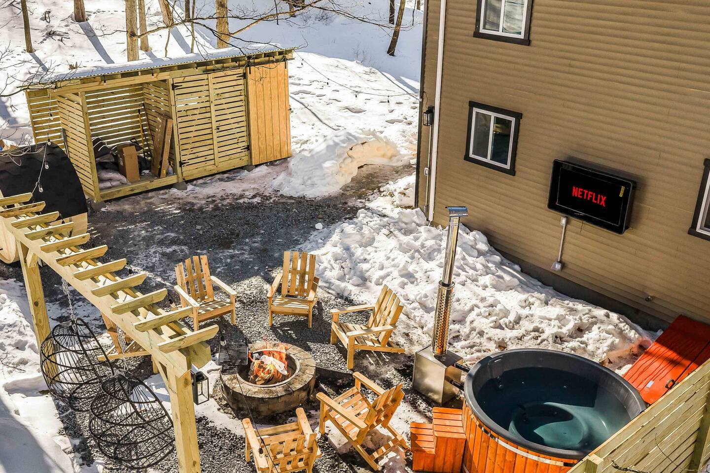 Pocono Chalet W/ HotTub  Sauna Near Bushkill Falls