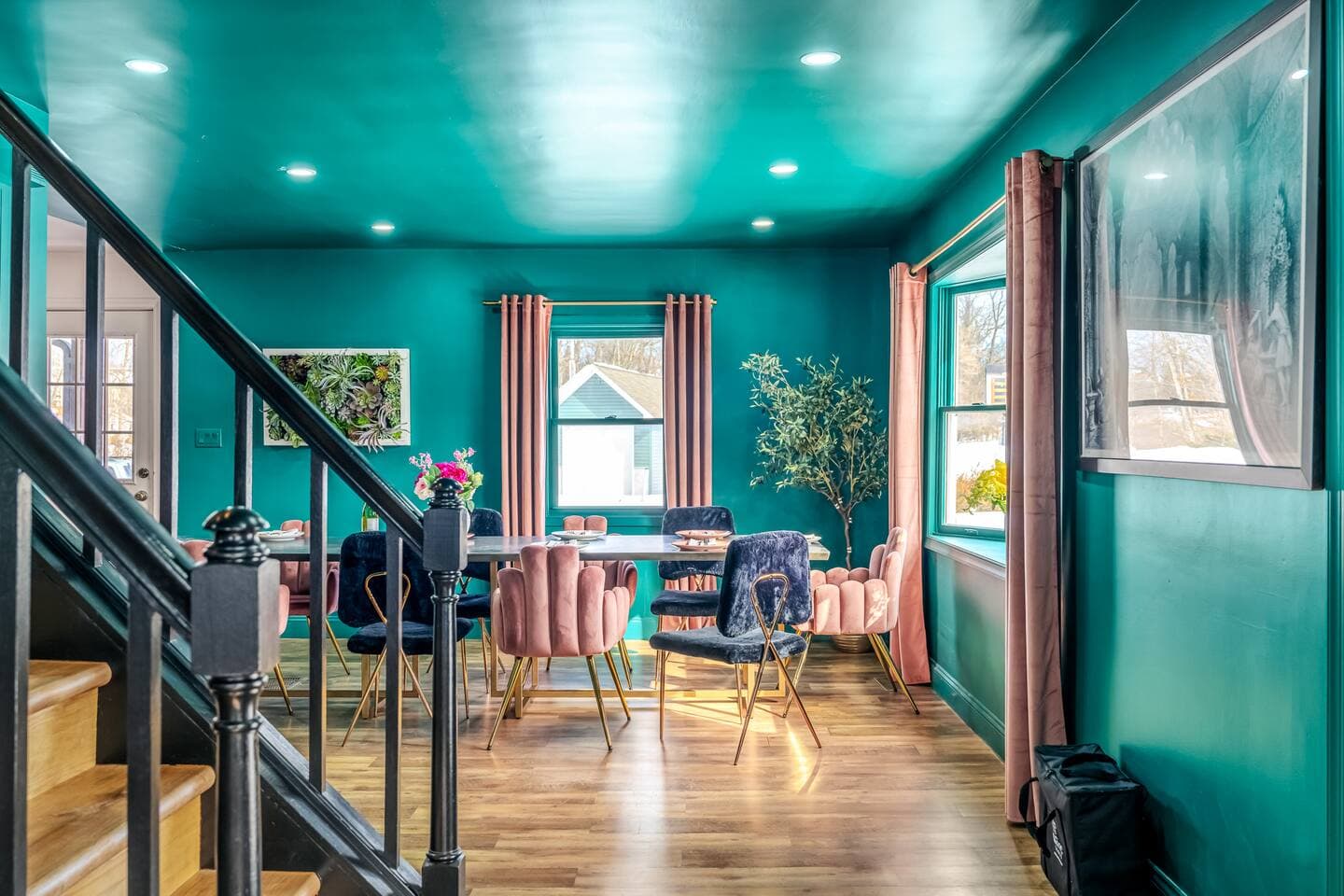 Neon & Pop Pocono Retreat w/ Sauna and Hot Tub