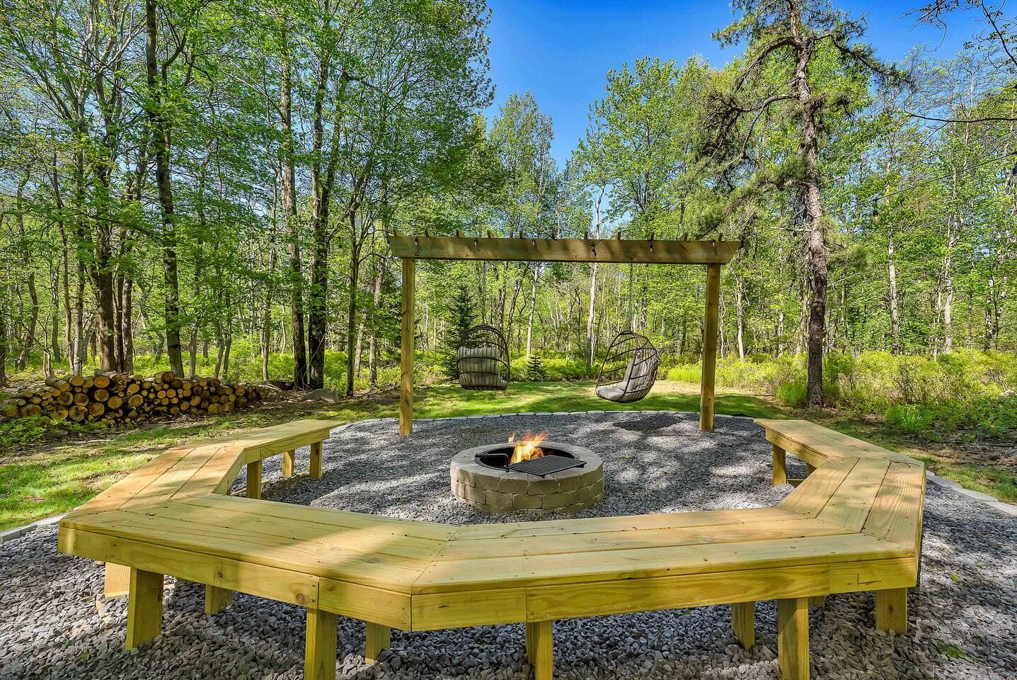 Blue Forest Hideaway w/Hot Tub by Pocono Raceway